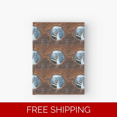 Le Studio Hardcover Journal Piano Window Multi logo Shingles